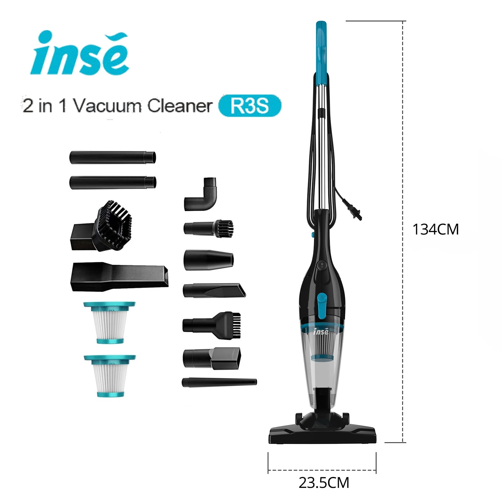 INSE R3S Corded Vac