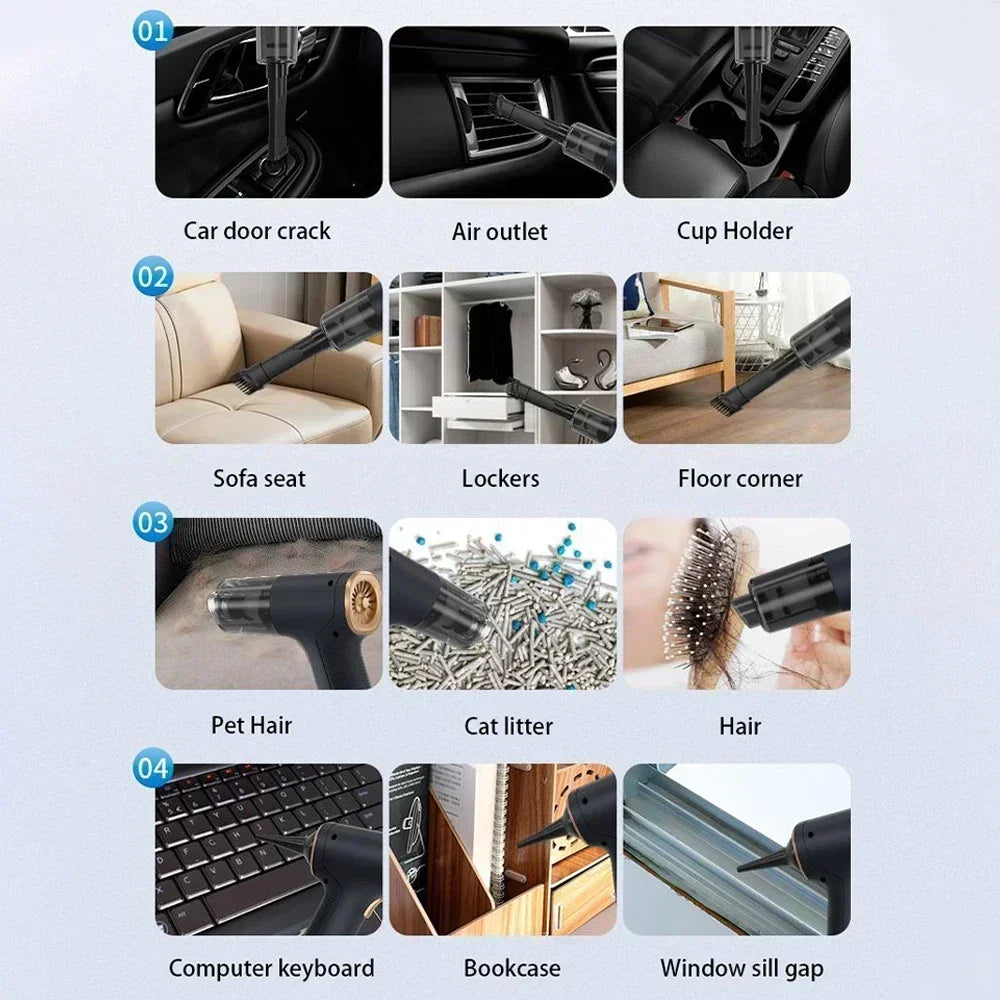 Wireless Car Handheld Vac