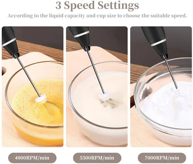 3-Speed USB Electric Mixer