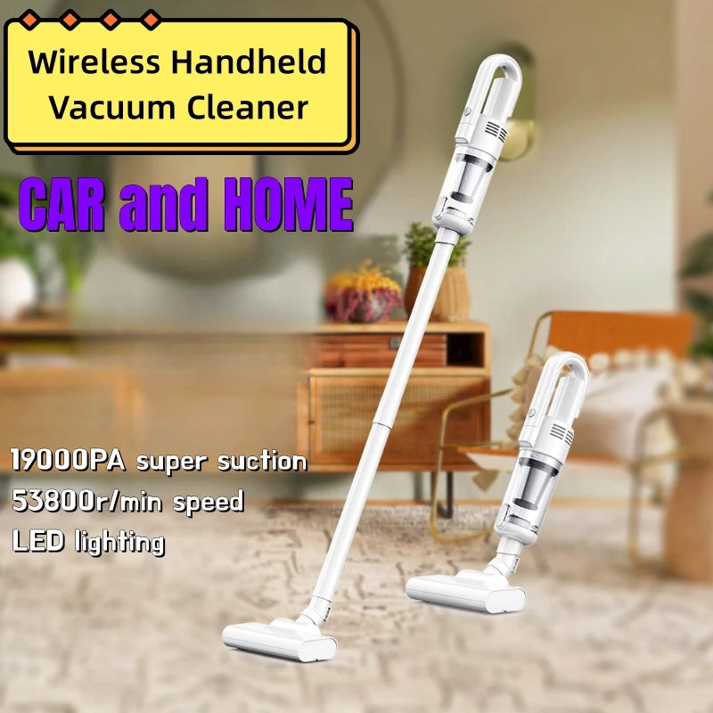 19kPa Wireless Car Vacuum