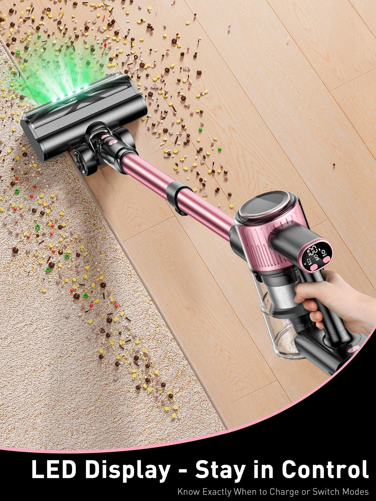 40Kpa 10-in-1 Stick Vac