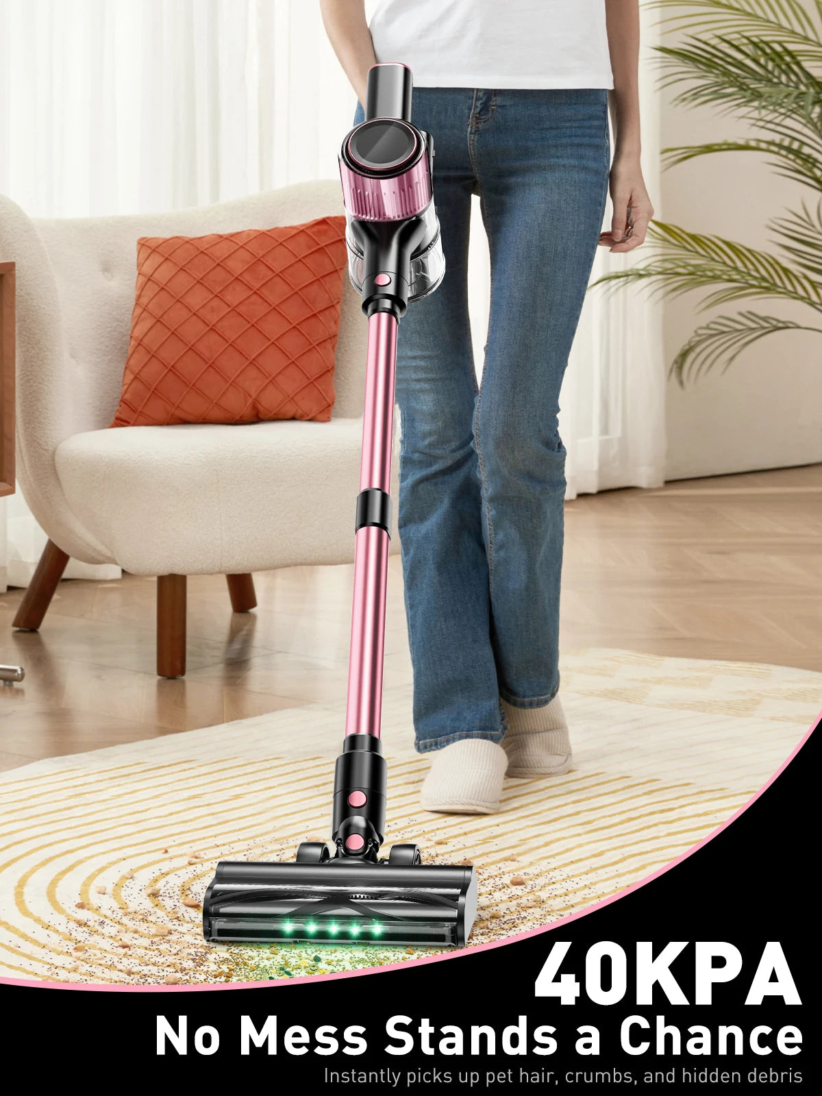 40Kpa 10-in-1 Stick Vac